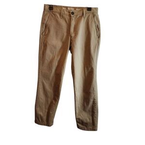 URBAN PIPELINE RELAXED STRAIGHT KHAKI CASUAL PANTS 100% COTTON SIZE 32/30